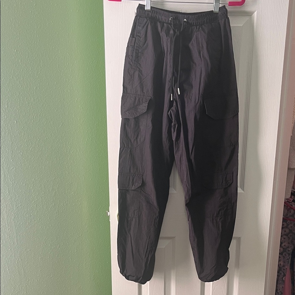 Womens Black Cargo Pants